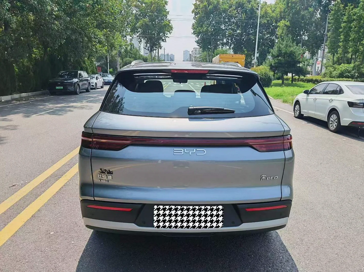 比亚迪宋PLUS 内饰后排