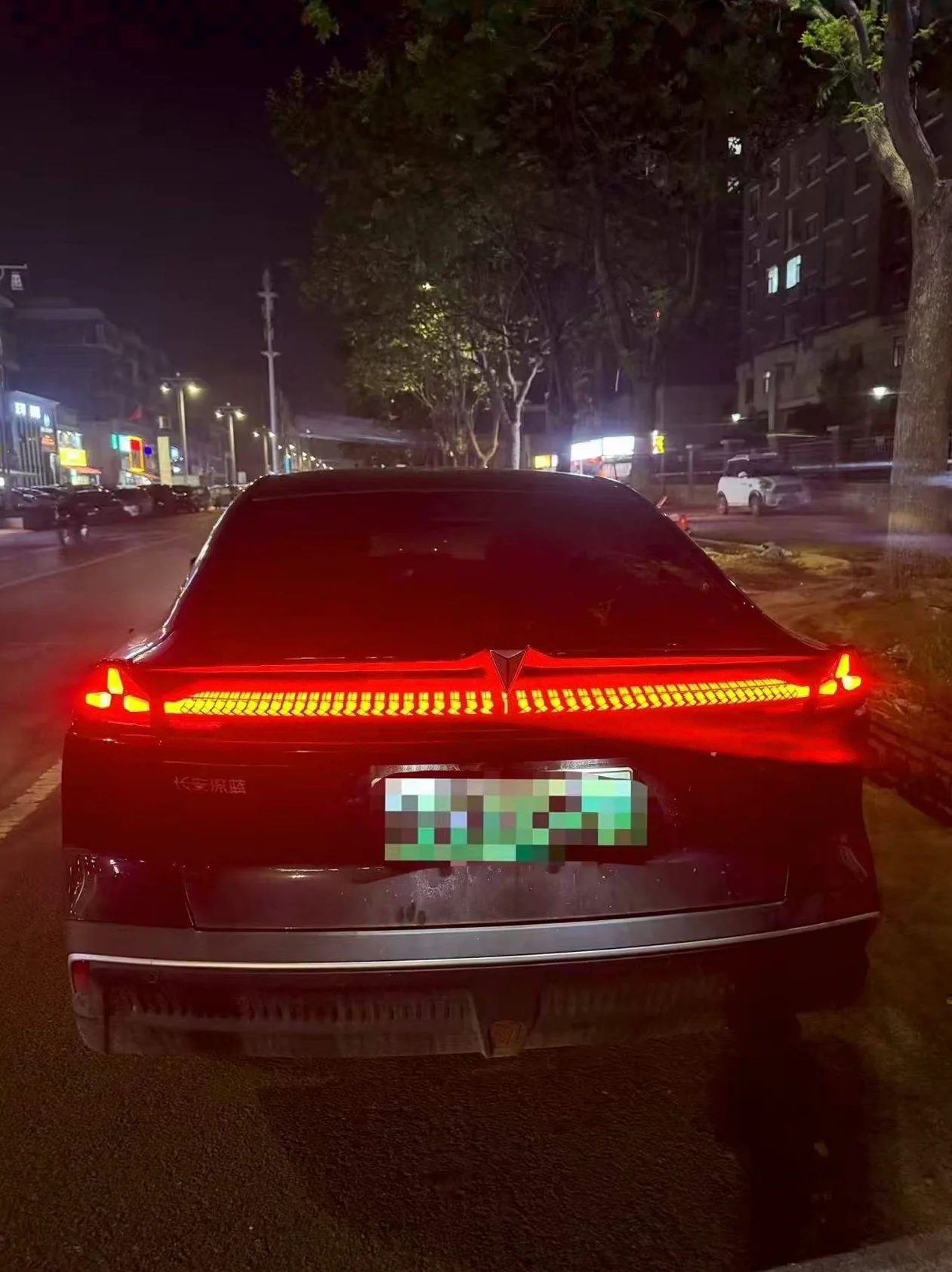 长安汽车SL03 后面外观一