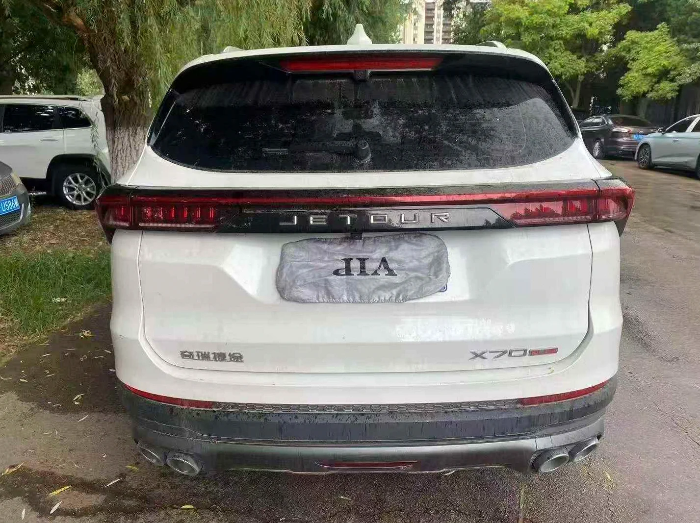 奇瑞捷途 后面外观一