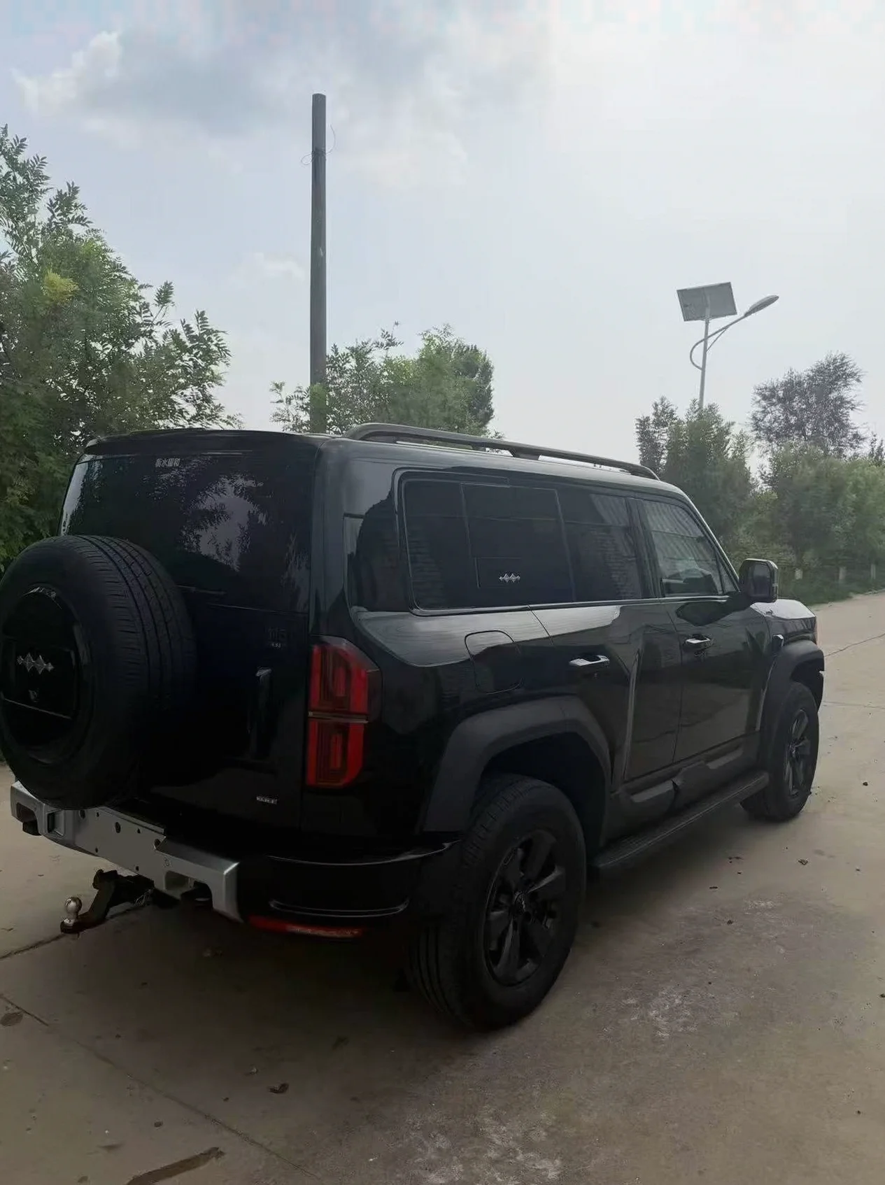方程豹豹5 后面外观一