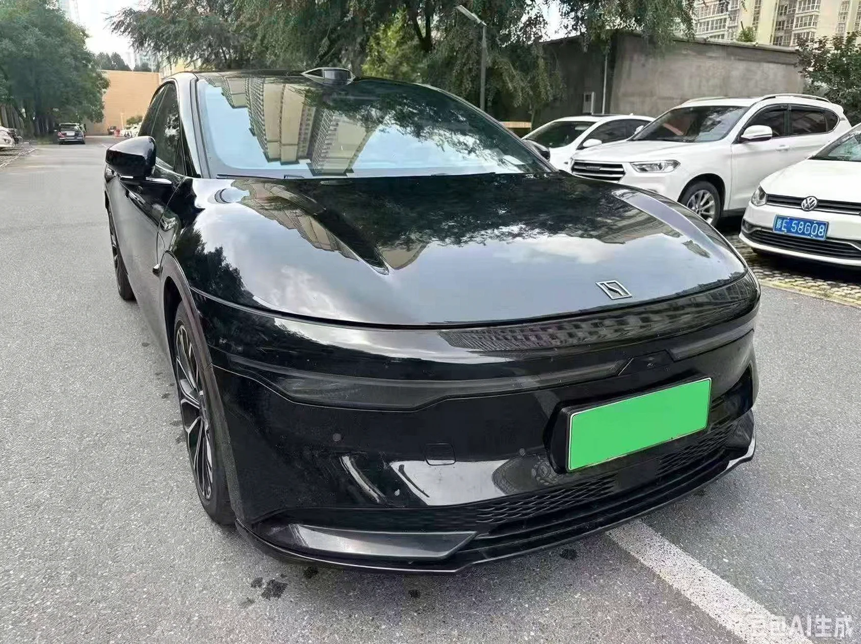 极氪汽车007GT 正面外观三