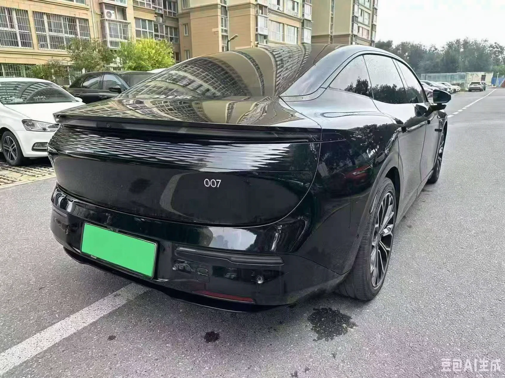 极氪汽车007GT 内饰后排
