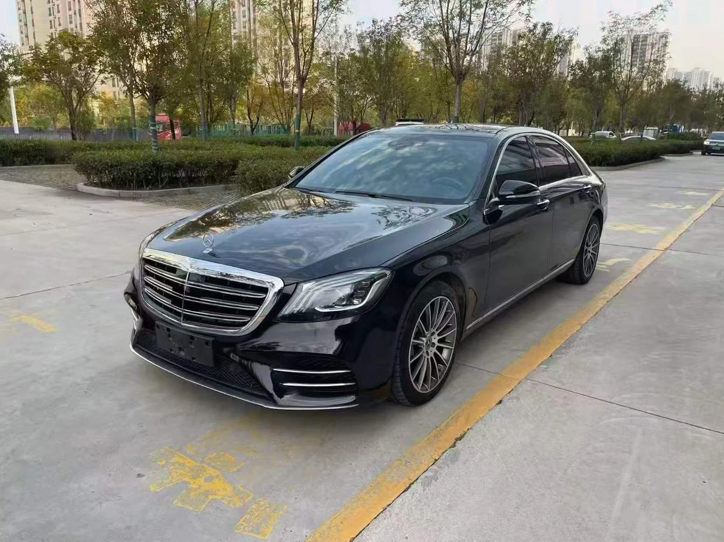 奔驰S级 正面外观三