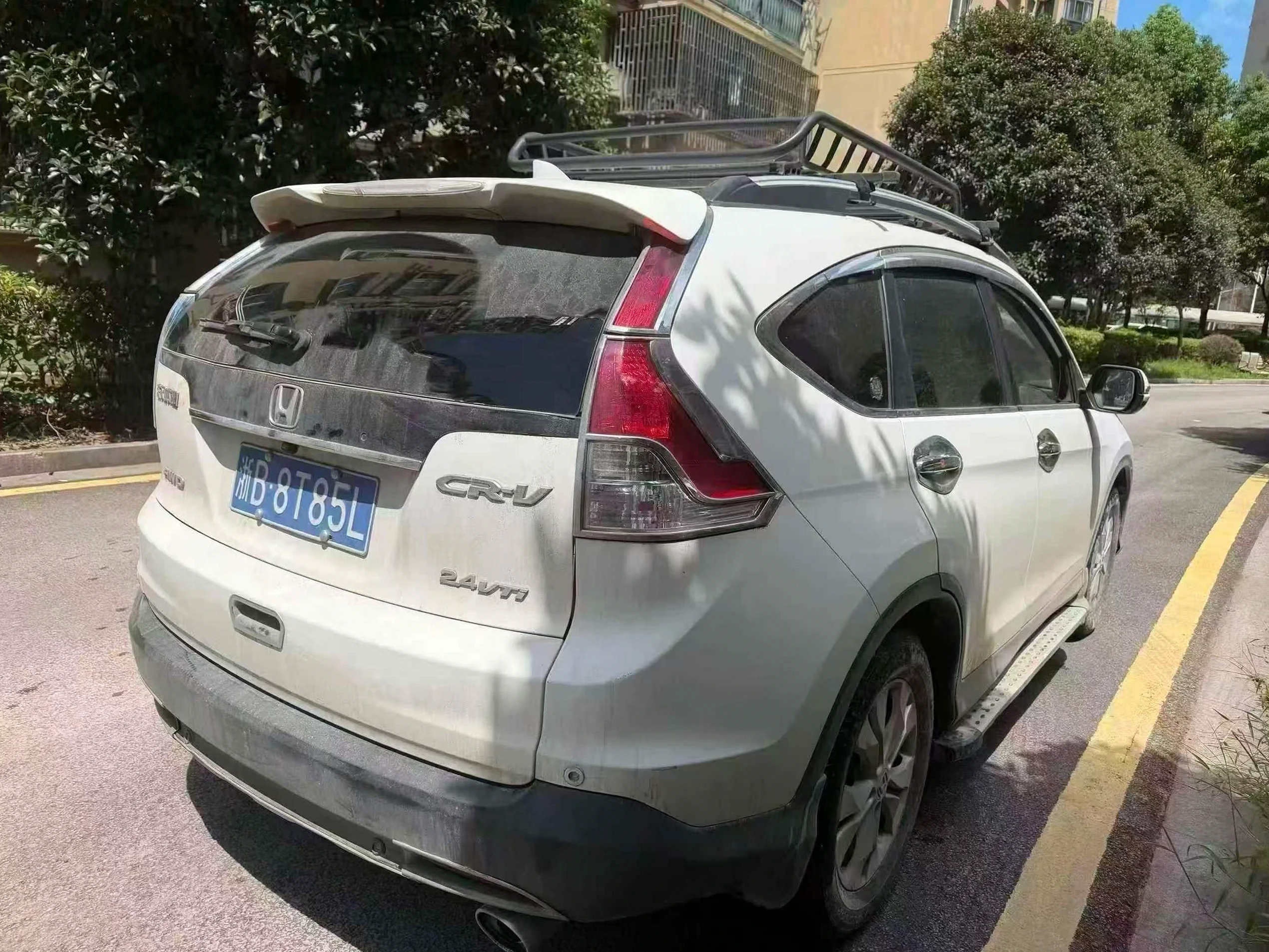 本田CRV 后面外观三