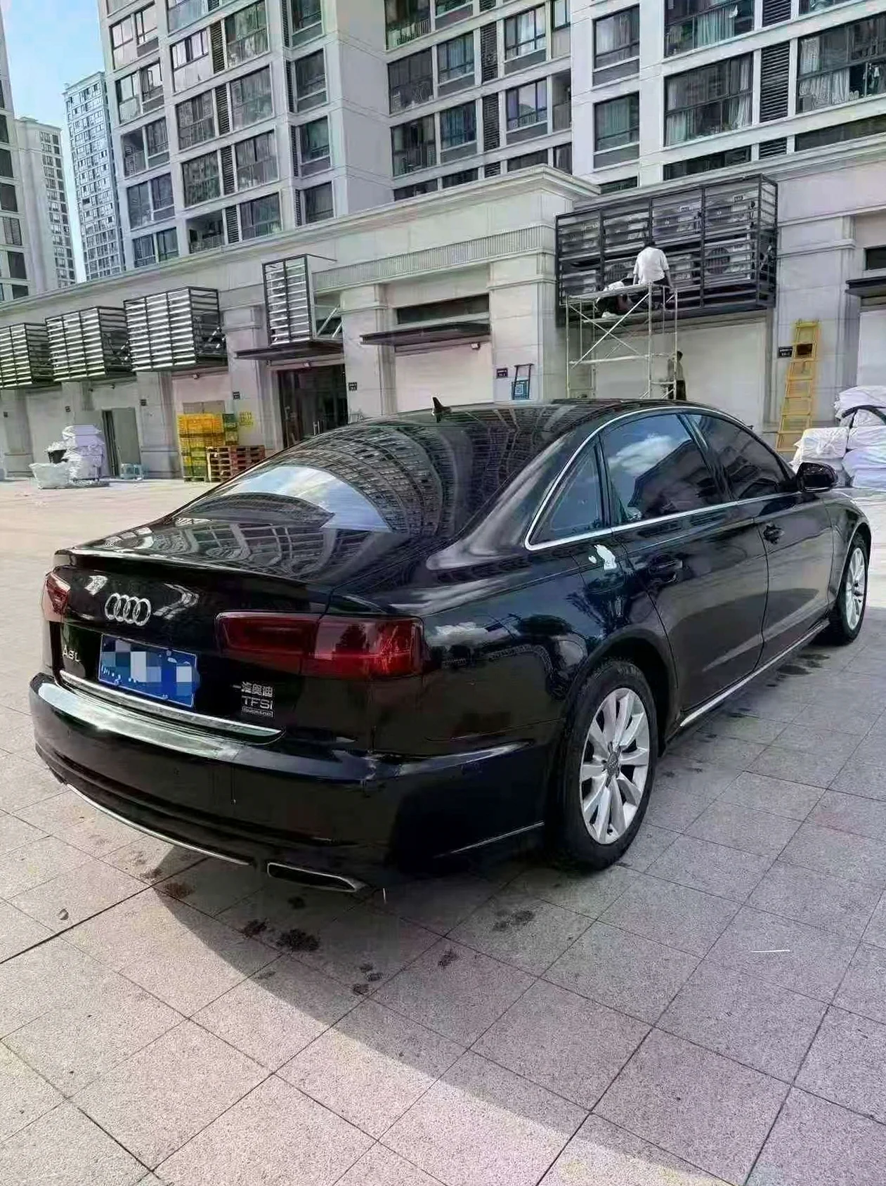 奥迪A6L 内饰前排