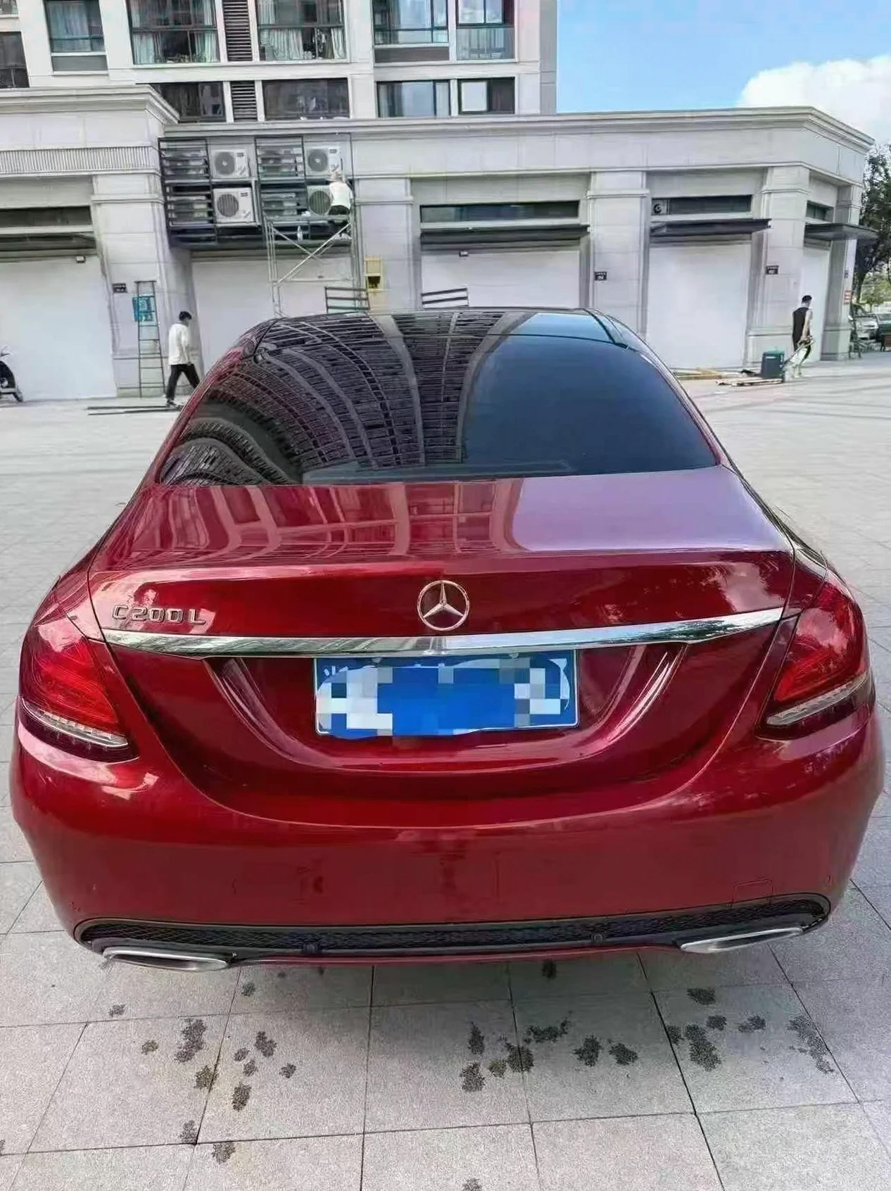 奔驰C 驾驶室