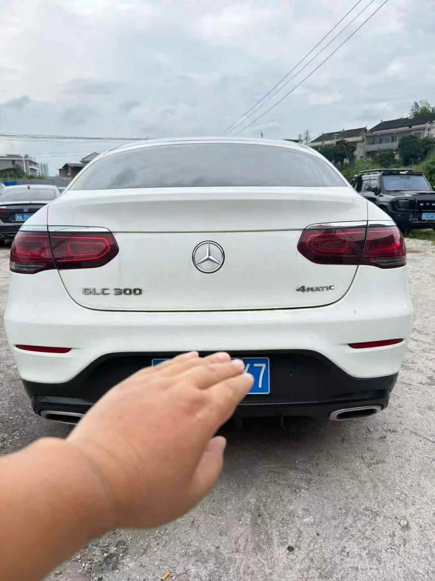 奔驰GLC 后面外观三