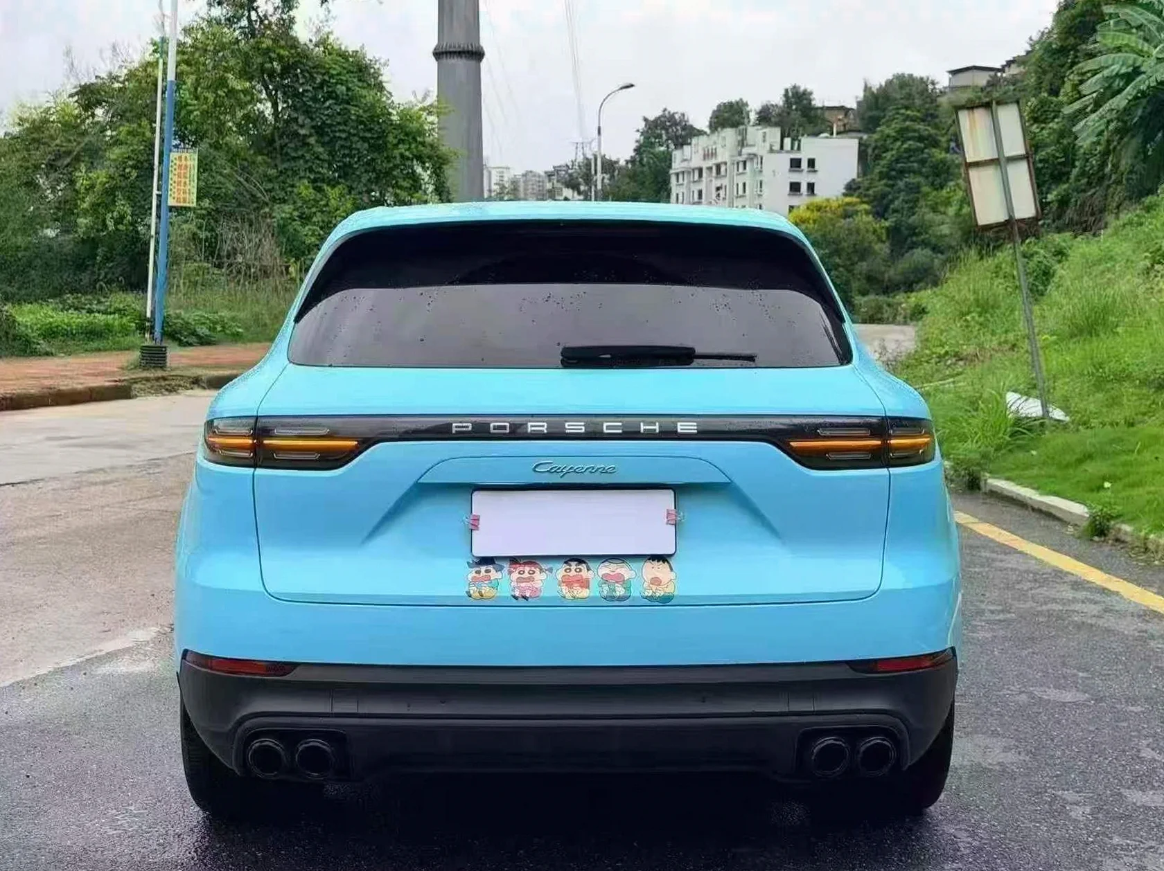 保时捷卡宴 驾驶室