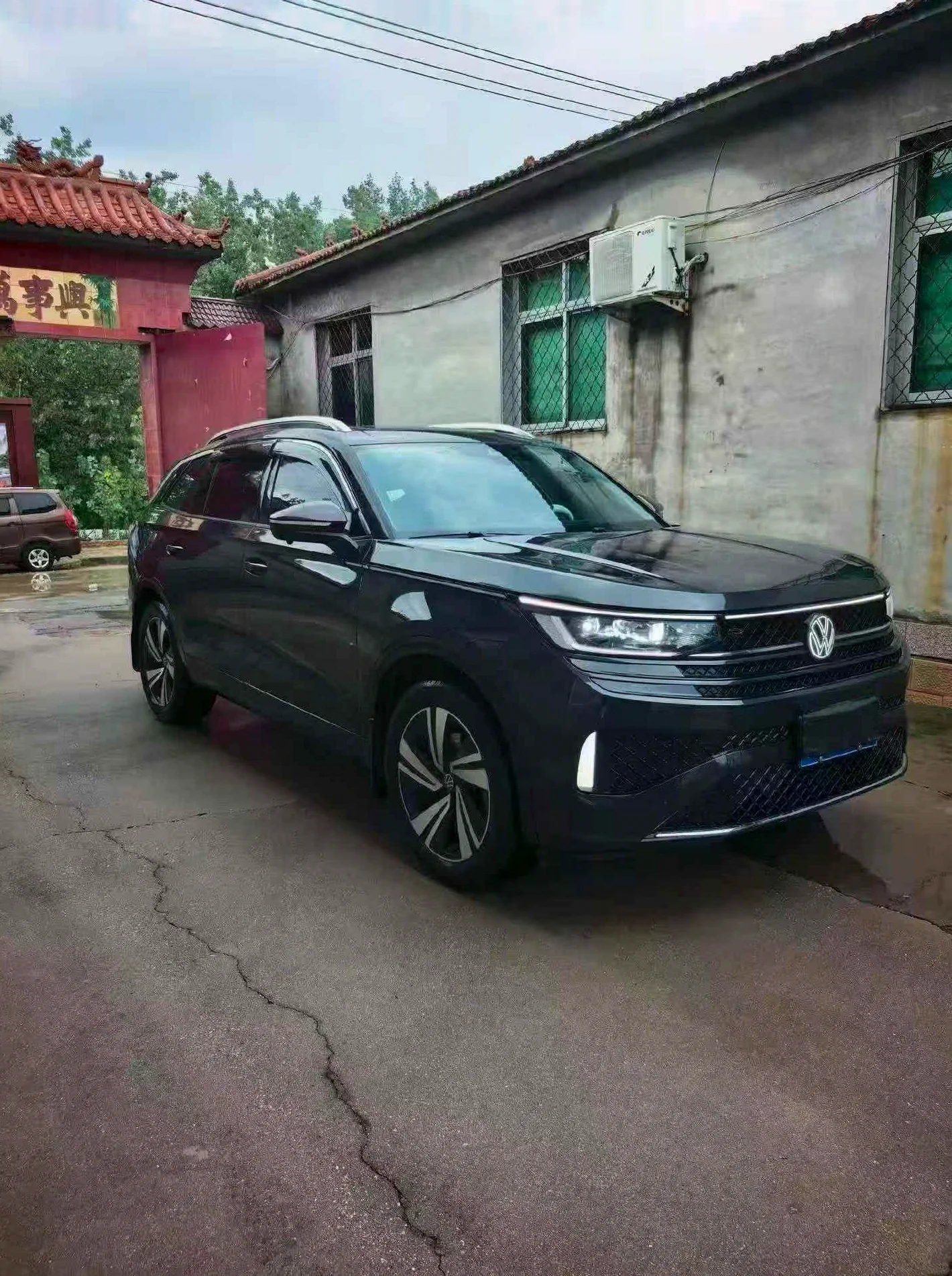大众揽巡 正面外观二